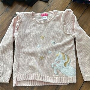 Zunie Blush Unicorn Sweater for Kids